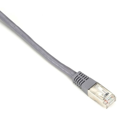 Black Box CAT6 250-MHz Stranded Patch Cable Slim Molded Boot - S/FTP, CM PVC, Gray, 15FT - EVNSL0272GY-0015