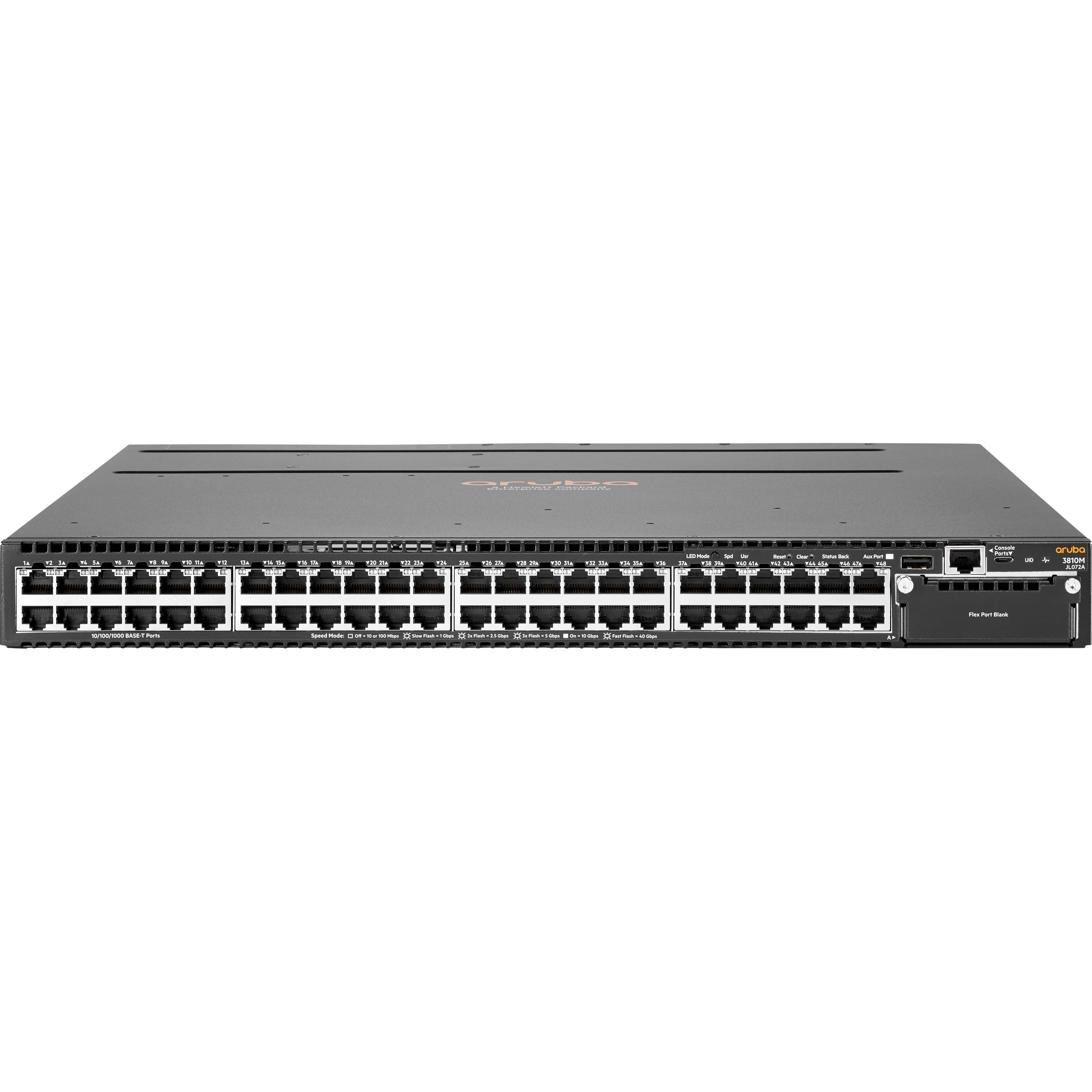 HPE Aruba 3810M 48G 1-slot Switch - JL072A