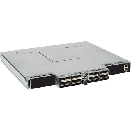 Intel Omni - Path Edge Switch 100 Series 24 Port Managed Forward 2 PSU 100SWE24QF2 - 100SWE24QF2