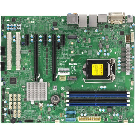 Supermicro X11SAE Workstation Motherboard - Intel C236 Chipset - Socket H4 LGA-1151 - ATX - MBD-X11SAE-O