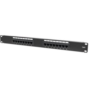 Intellinet Network Solutions 16-Port Rackmount Cat6 UTP 110/Krone Patch Panel, 1U - 519526