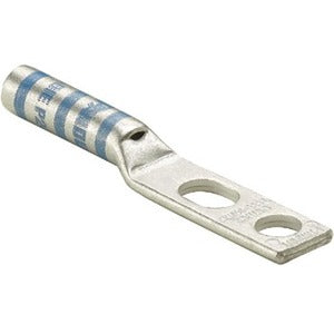 Panduit Code Conductor, Two-Hole, Long Barrel with Window Lug - LCC6-14JAW-L