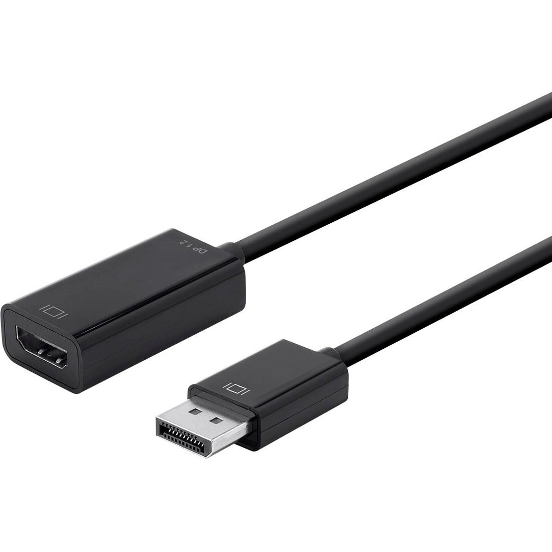 Monoprice DisplayPort 1.2a to 4K HDMI Active Adapter, Black - 12781