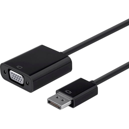 Monoprice DisplayPort 1.2a to VGA Active Adapter, Black - 12790
