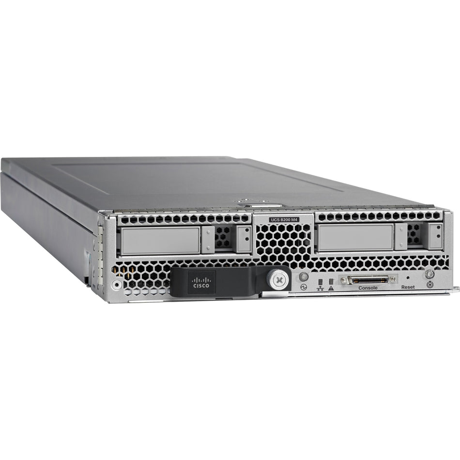 Cisco B200 M4 Blade Server - 2 x Intel Xeon E5-2670 v3 2.30 GHz - 128 GB RAM - Serial Attached SCSI (SAS), Serial ATA Controller - UCS-SP-B200M4-A5