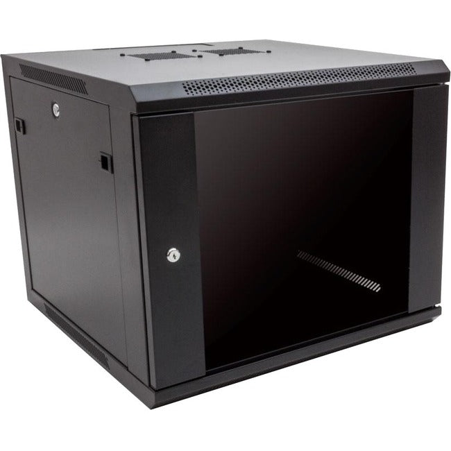 Rack Solutions 15U Wall Mount Cabinet 600mm x 600mm (WxD) with Glass Door - 185-4762