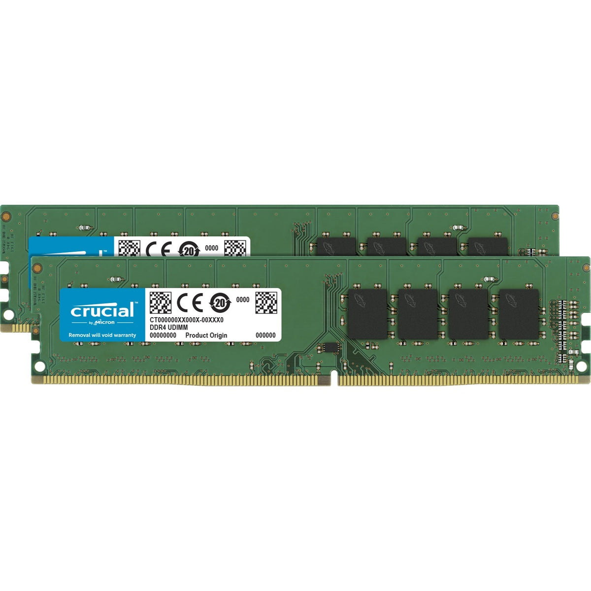 Crucial 32GB (2 x 16GB) DDR4 SDRAM Memory Kit - CT2K16G4DFD824A