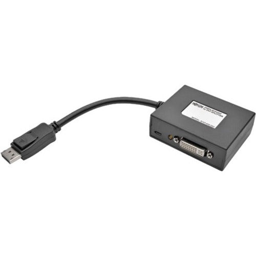 Eaton Tripp Lite Series 2-Port DisplayPort to DVI Hub, DP1.2, TAA - B157-002-DVI