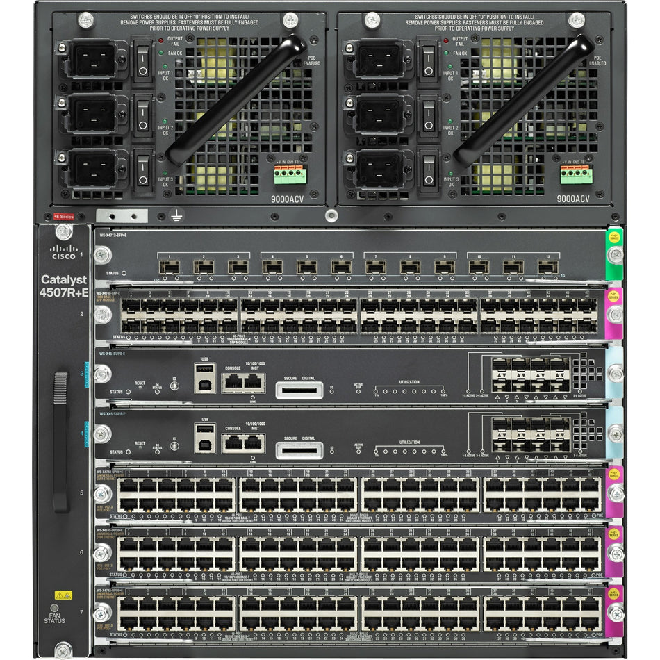 Cisco Catalyst WS C4507R+E Chassis - C1-C4507R+E