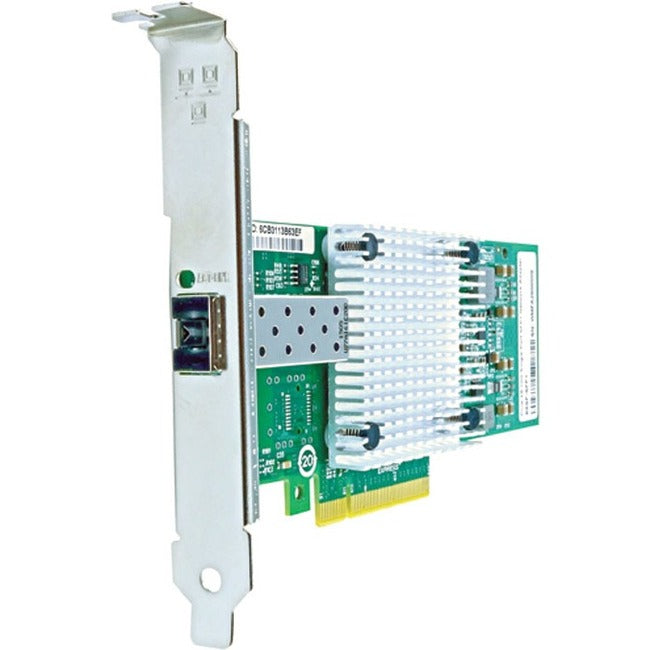 Axiom 10Gbs Single Port SFP+ PCIe x8 NIC for Intel w/Transceiver - E10G41BFLR - E10G41BFLR-AX