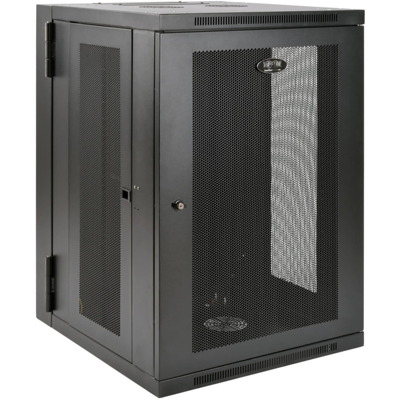 Tripp Lite by Eaton SmartRack 18U UPS-Depth Wall-Mount Half-Height Rack Enclosure, Hinged Back - SRW18USDP