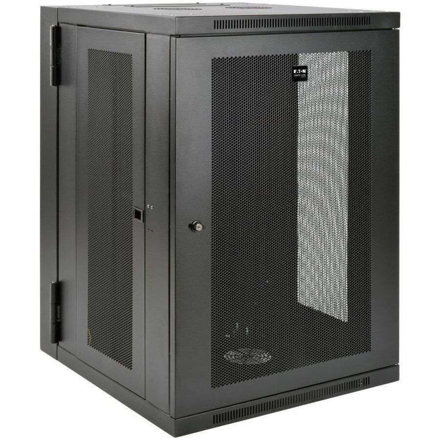 Tripp Lite by Eaton SmartRack 18U UPS-Depth Wall-Mount Half-Height Rack Enclosure Hinged Back - SRW18USDP