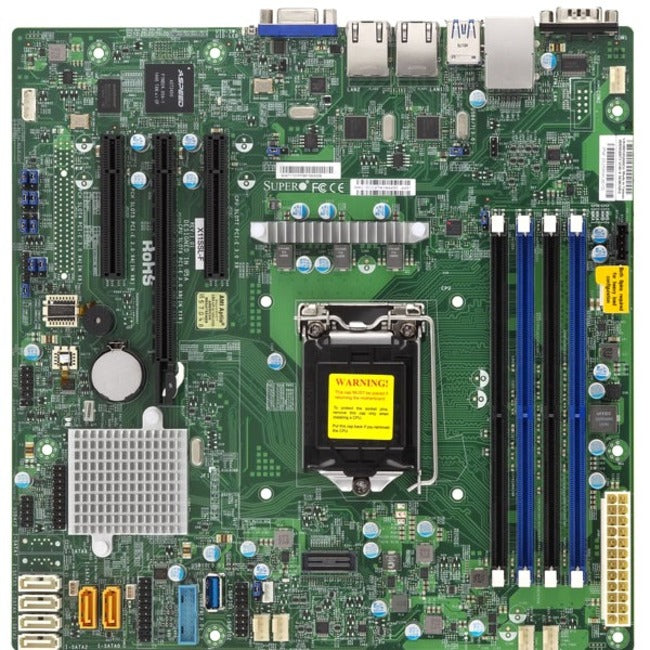 Supermicro X11SSL Server Motherboard - Intel C236 Chipset - Socket H4 LGA-1151 - Micro ATX - MBD-X11SSL-O