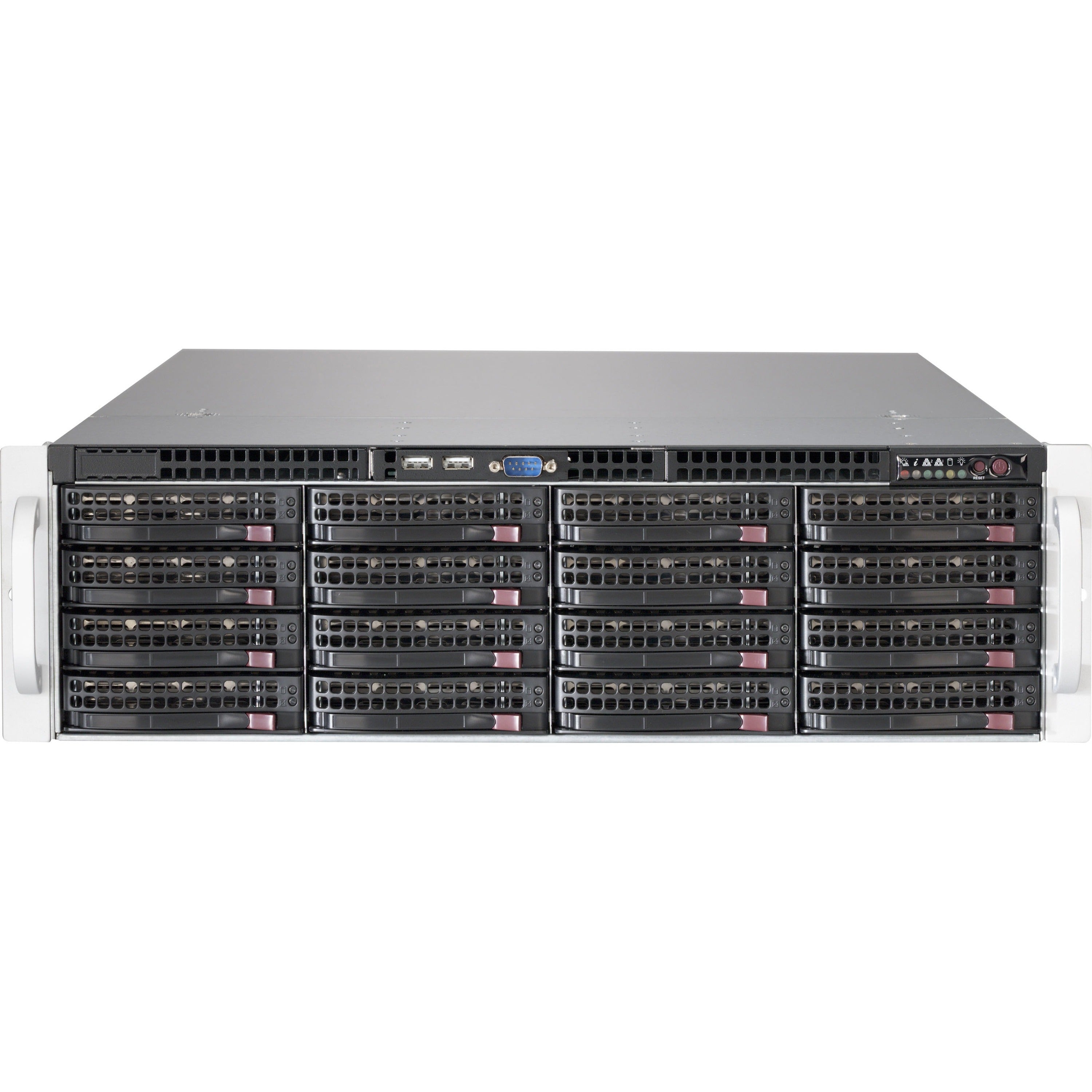 Supermicro SuperChassis 836BE2C-R1K03JBOD Drive Enclosure - 12Gb/s SAS Host Interface - 3U Rack-mountable - Black - CSE-836BE2CR1K03JBOD