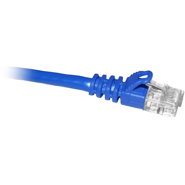 ENET Cat6 Blue 6 Inch Patch Cable with Snagless Molded Boot (UTP) High-Quality Network Patch Cable RJ45 to RJ45 - 6in - C6-BL-6IN-ENC