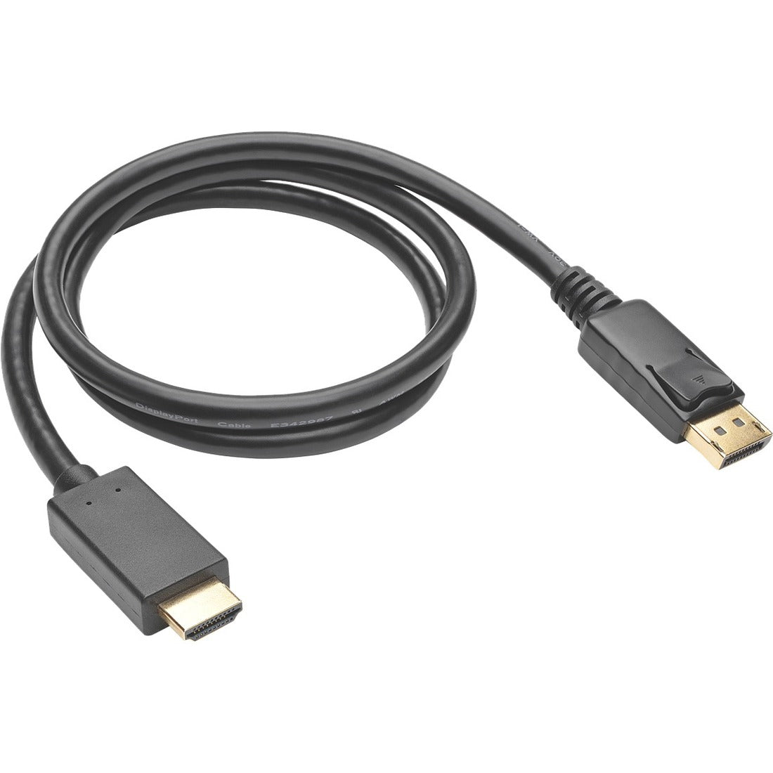 Eaton Tripp Lite Series DisplayPort 1.2 to HDMI Active Adapter Cable (DP with Latches to HDMI M/M), 4K, 3 ft. (0.9 m) - P582-003-V2-ACT