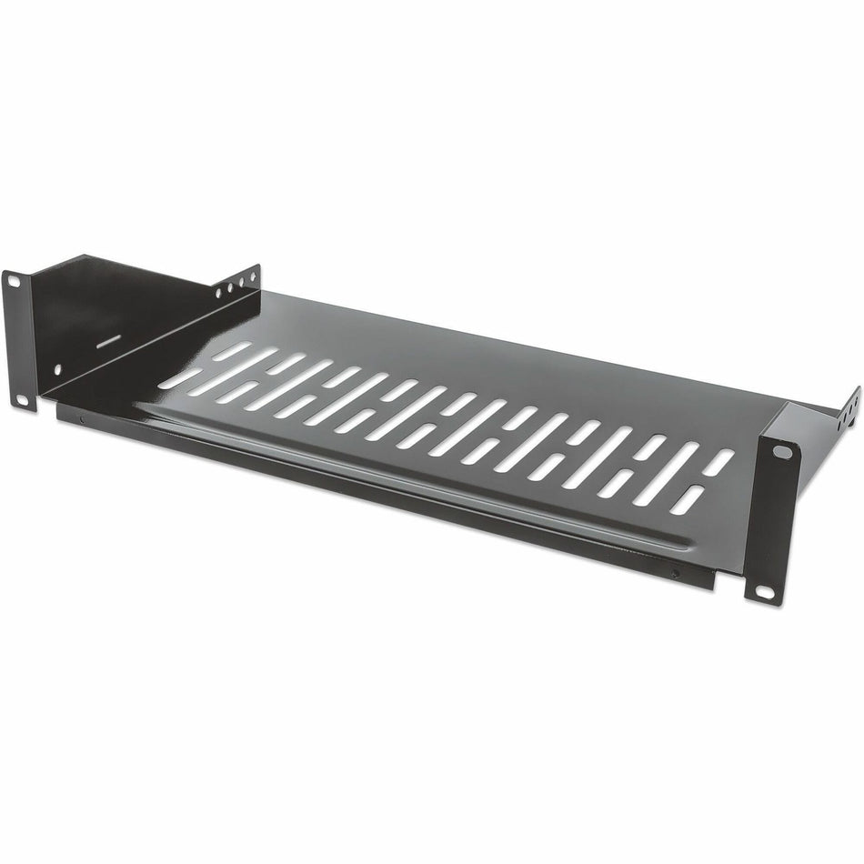 Intellinet Network Solutions 19 inch Network Server Rack 9.84 In. (250 mm) Depth, 2U Cantilever Shelf, Black - 712507