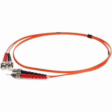 AddOn 10m ST to ST Orange OM2 Duplex OFNR (Riser-Rated) Fiber Patch Cable - ADD-ST-ST-10M5OM2