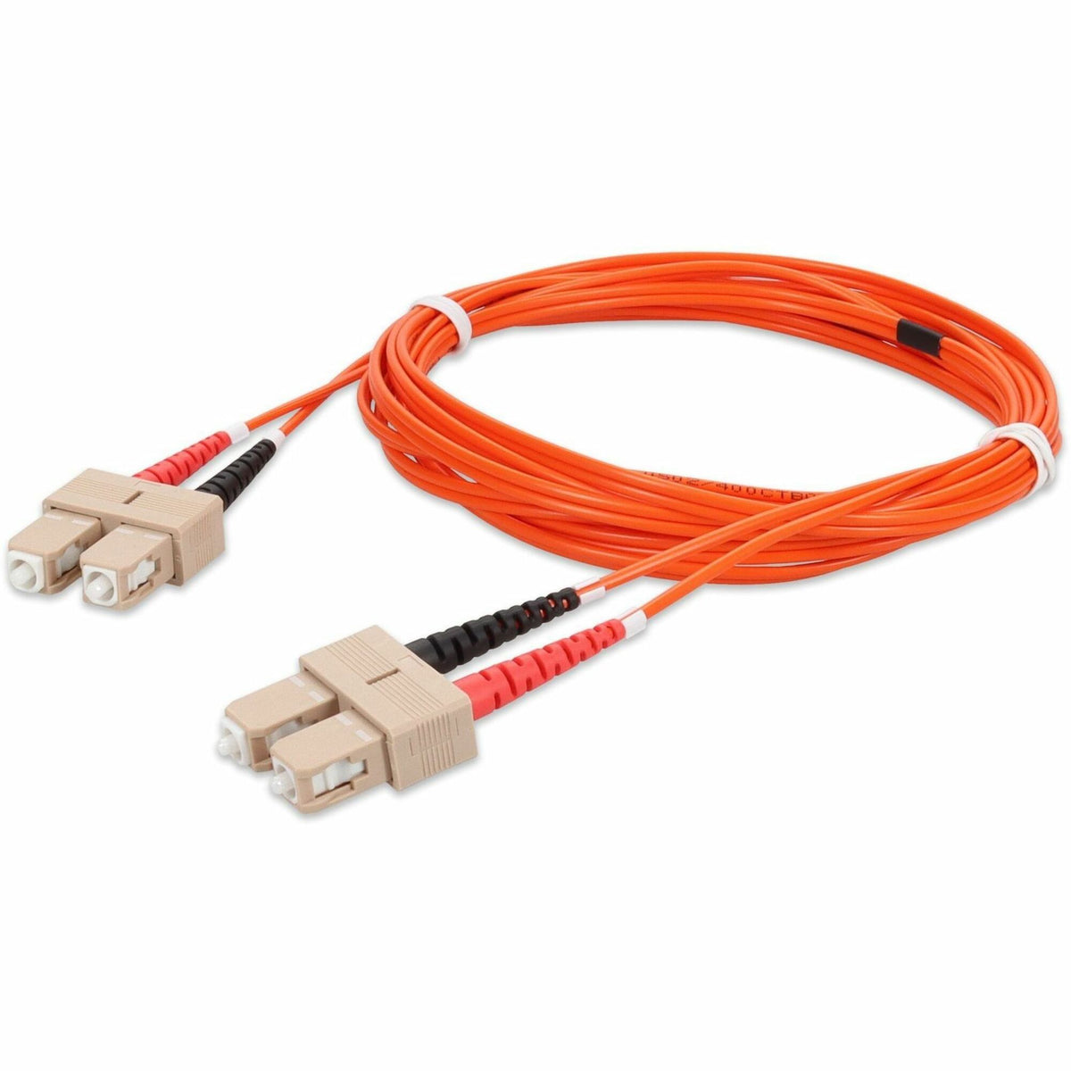 AddOn 3m SC to SC Orange OM2 Duplex OFNR (Riser-Rated) Fiber Patch Cable - ADD-SC-SC-3M5OM2