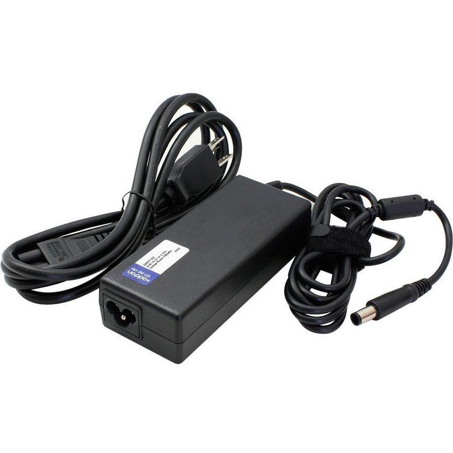 Dell 330-1825 Compatible 90W 19.5V at 4.62A Black 7.4 mm x 5.0 mm Laptop Power Adapter and Cable - 330-1825-AA