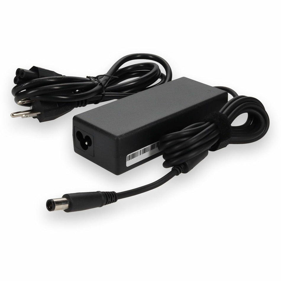 Dell 332-1828 Compatible 90W 19.5V at 4.62A Black 7.4 mm x 5.0 mm Laptop Power Adapter and Cable - 332-1828-AA