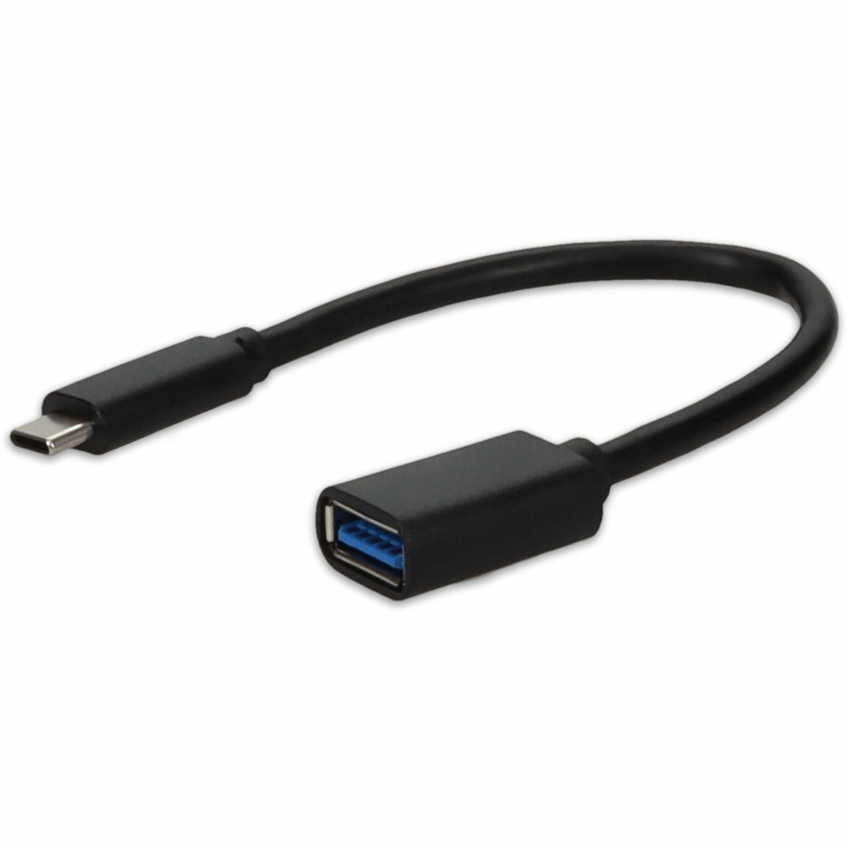 AddOn USB C 3.1 Male to USB A 3.0 Female Black Adapter - USBC2USB3FB