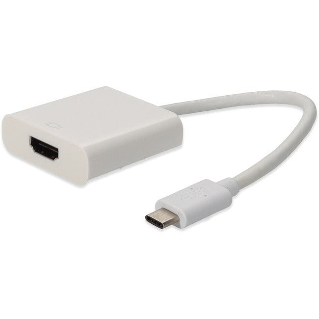 AddOn USB 3.1 (C) Male to HDMI Female White Adapter - USBC2HDMIW