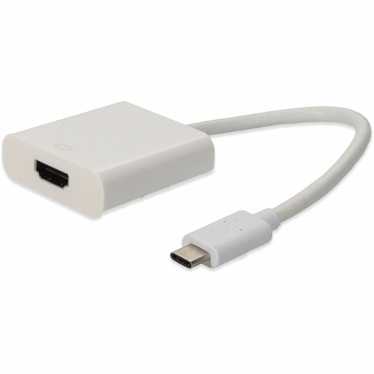 AddOn 5-Pack of USB C 3.1 Male to HDMI Female White Adapters - USBC2HDMIW-5PK