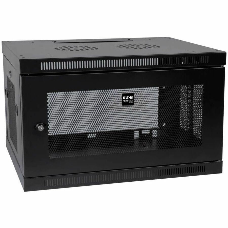 Tripp Lite by Eaton SmartRack 6U Low-Profile Switch-Depth-Plus Wall-Mount Mini Rack Enclosure - SRW6UDP