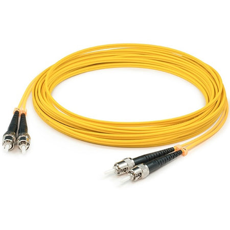 AddOn 2m ST (Male) to ST (Male) Yellow OM1 Duplex Plenum-Rated Fiber Patch Cable - ADD-ST-ST-2M6MMFP