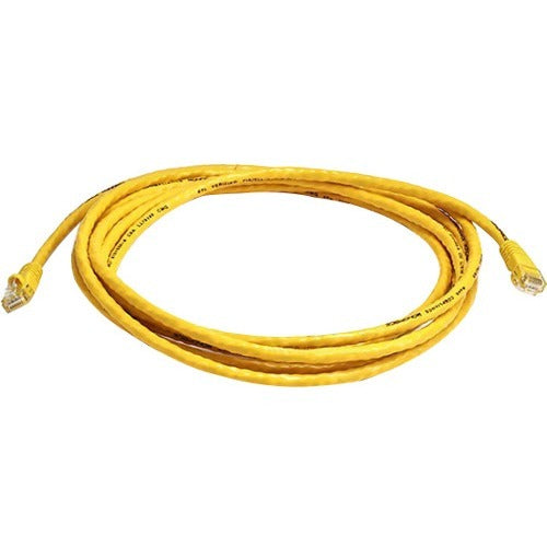 Monoprice Cat5e 24AWG UTP Ethernet Network Patch Cable, 10ft Yellow - 3392