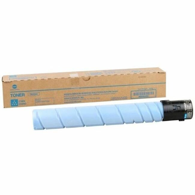 Konica Minolta TN-324C Original Laser Toner Cartridge - Cyan Pack - A8DA430