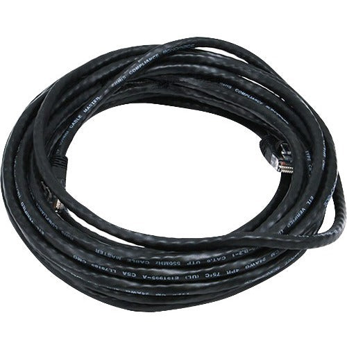 Monoprice Cat6 24AWG UTP Ethernet Network Patch Cable, 25ft Black - 2316