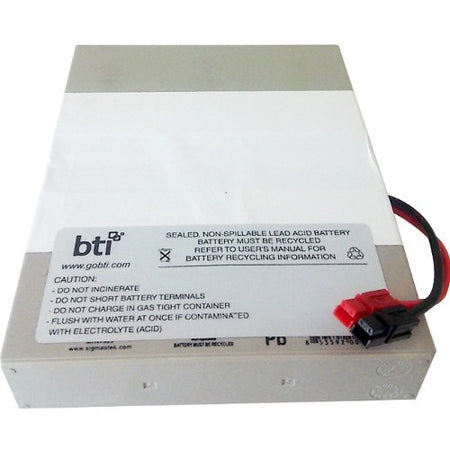 BTI RBC62-1U-BTI SEALED LEAD ACID BATTERY FOR EATON TRIPP LITE - 2yr Warranty - SMART500RT1U, SMX500RT1U - RBC62-1U-BTI