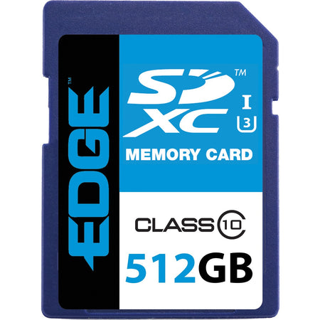 EDGE 512 GB Class 10/UHS-I (U3) SDXC - PE248734