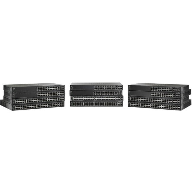 Cisco SG500-28MPP 28-Port Gigabit Max PoE+ Stackable Managed Switch - SG500-28MPPK9NA-RF