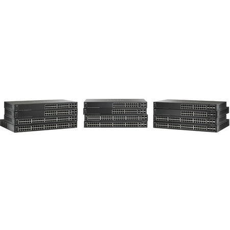 Cisco SG500-28MPP 28-Port Gigabit Max PoE+ Stackable Managed Switch - SG500-28MPPK9NA-RF