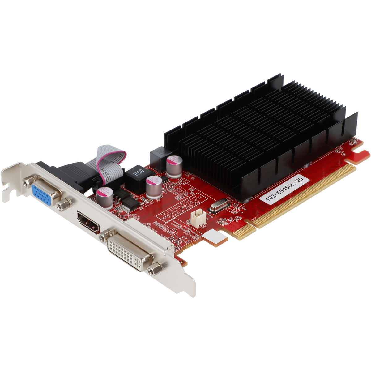 VisionTek Radeon 5450 1GB DDR3 (DVI-I, HDMI, VGA) - 900860