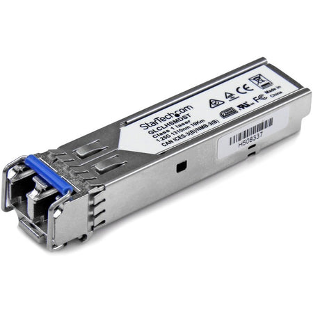 StarTech.com Cisco GLC-LH-SMD Compatible SFP Module - 1000BASE-LX/LH - 1GE Gigabit Ethernet 1GbE Single Mode Fiber SMF Optic Transceiver - GLCLHSMDST