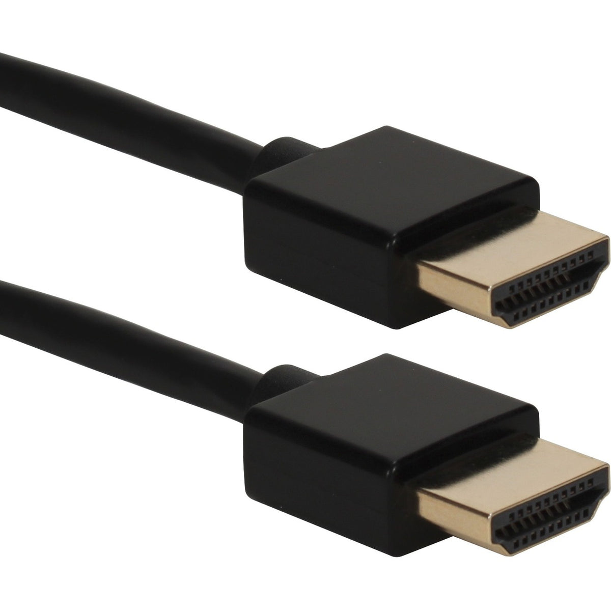 QVS 6ft High Speed HDMI UltraHD 4K with Ethernet Thin Flexible Cable - HDT-6F