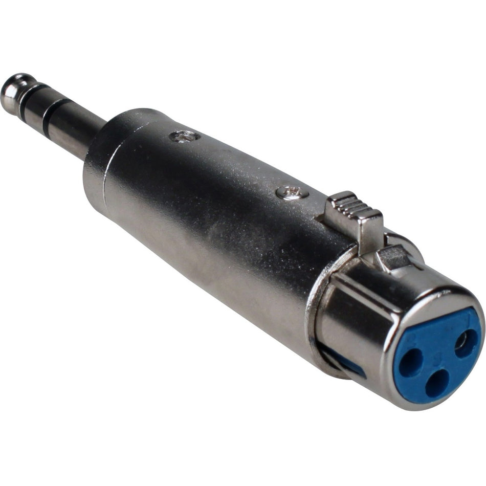 QVS 1/4 Male to XLR Female Audio Adaptor - XLRT-BFM