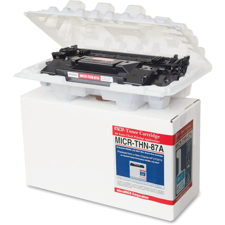 microMICR MICR Toner Cartridge - Alternative for HP 87A - MICR-THN-87A