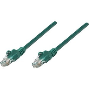 Intellinet Network Solutions Cat5e UTP Network Patch Cable, 0.5 ft (0.15 m), Green - 347358