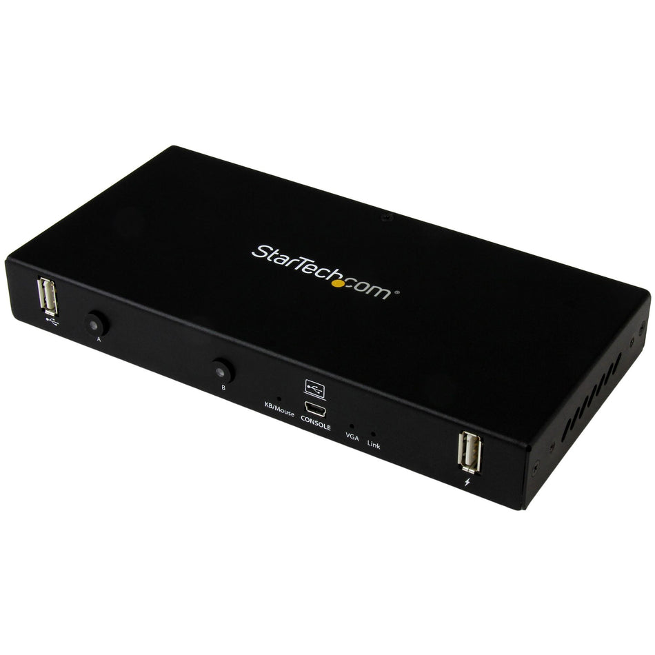 StarTech.com 2-port KVM Console Adapter - Laptop-to-Server - Rackmount Crash Cart Adapter - SV231USBLC