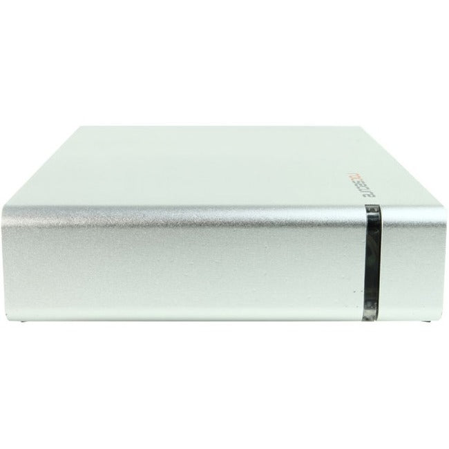 Rocstor CommanderX EC31 4TB 3.5" External Hard Drive - USB 3.1 / USB 3.0 - SATA - 7200rpm - Desktop - Silver - AES 256-bit Encryption Standard - FIPS 140-2 - ENCYPTED EXT DRIVE 3XTOKEN KEY - C280Q2-01