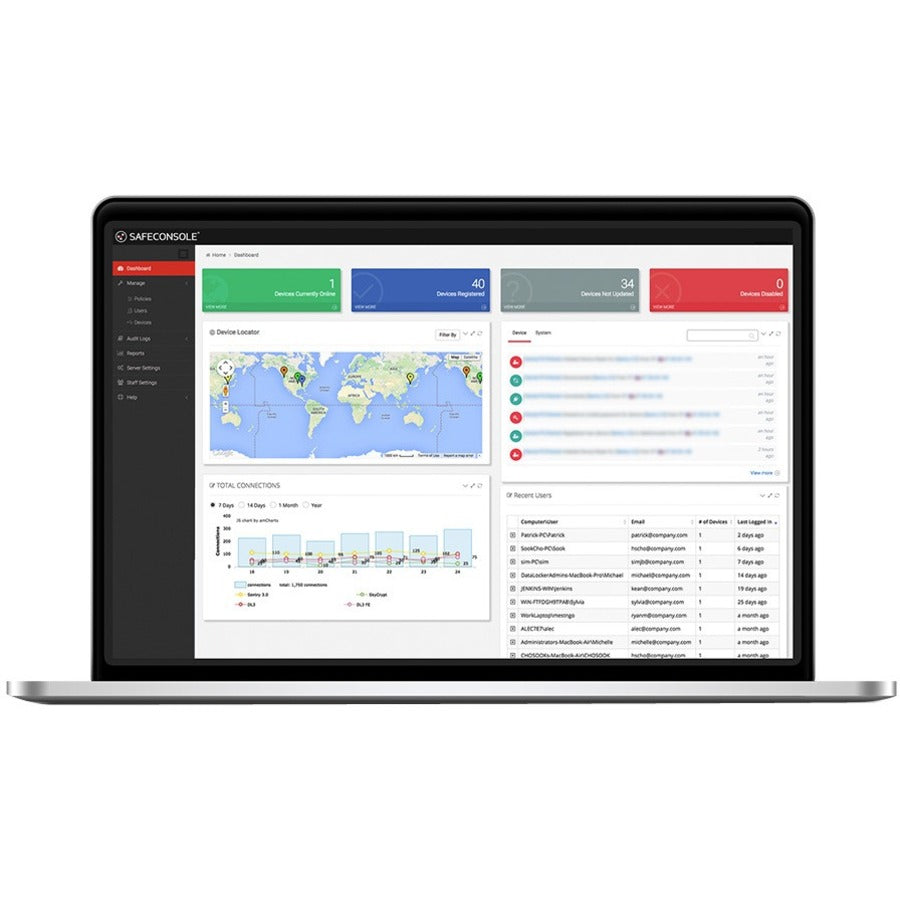 DataLocker SafeConsole Cloud Version - Subscription License - 1 Device - 1 Year - SCC-DEV-1