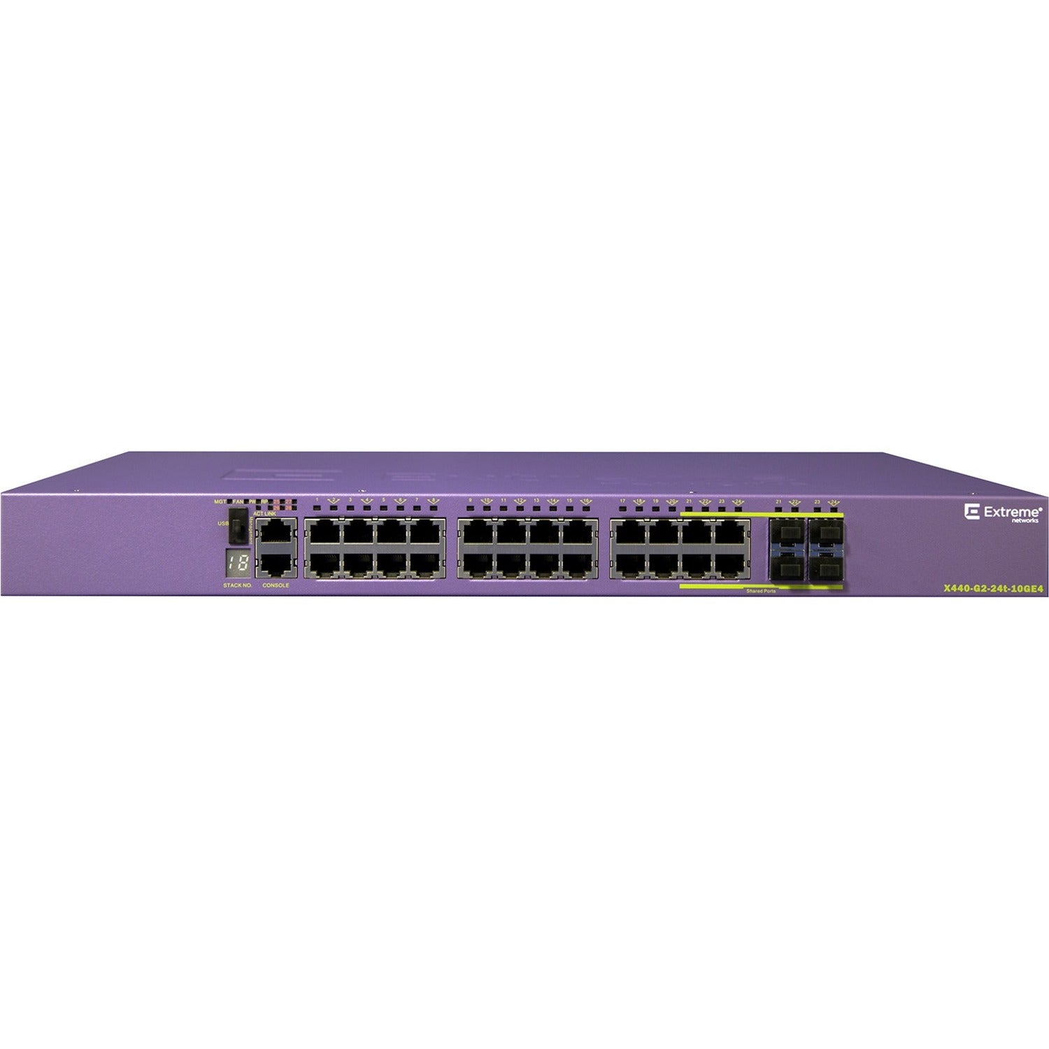 Extreme Networks X440-G2-24t-10GE4 Ethernet Switch - 16532