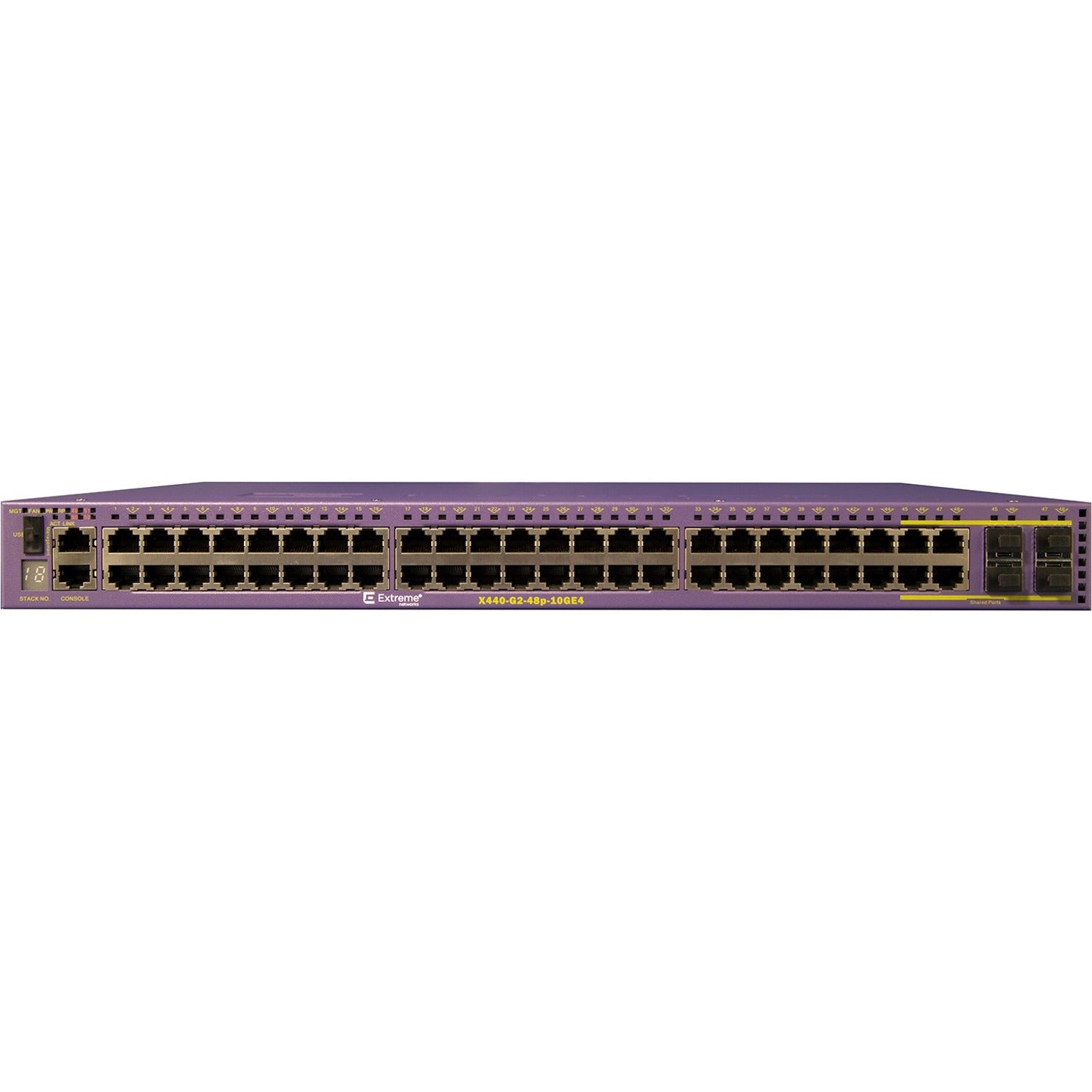 Extreme Networks X440-G2-48p-10GE4 Ethernet Switch - 16535