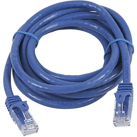 Monoprice FLEXboot Series Cat5e 24AWG UTP Ethernet Network Patch Cable, 7ft Blue - 11382