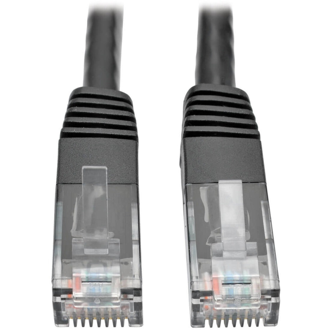 Tripp Lite by Eaton Cat6 Gigabit Molded (UTP) Ethernet Cable (RJ45 M/M) PoE Black 7 ft. (2.13 m) - N200-007-BK